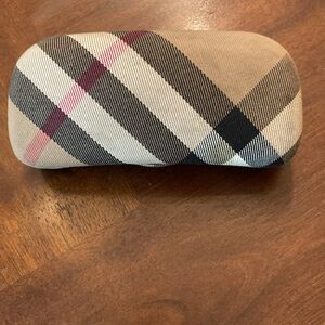 Burberry Plaid Eyeglass Case